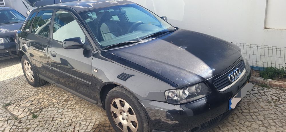Audi a3 8l avariado