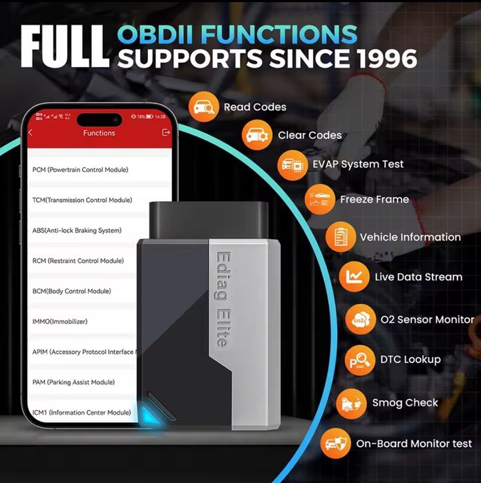 Kingbolen Ediag Elite Novo