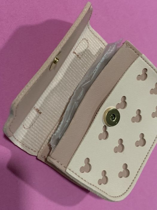 Mini carteira de mao Porta-chaves Mickey