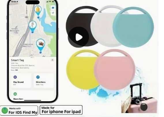 Air Tag для IOS Smart Tag, точный трекер позиц-я  (без функции GPS)