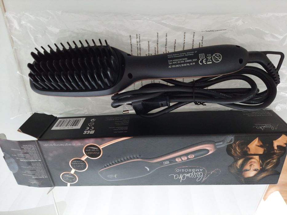 Escova para alisar eletrica