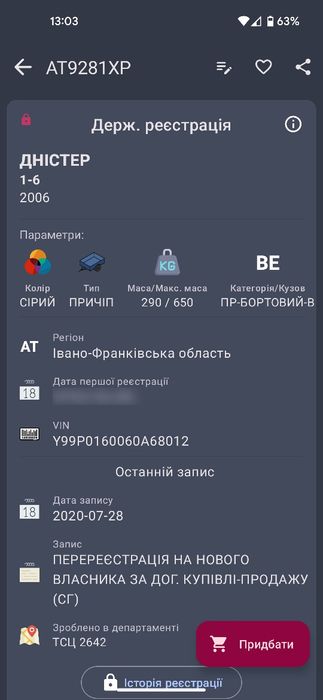 Прицеп легковий причіп
