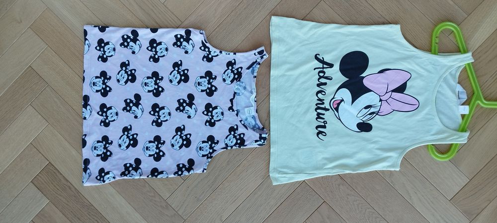 Koszulki bez rękawków myszka mini 134/140 h&m