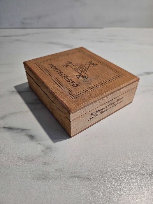 Caixa Montecristo Mini Original em Madeira