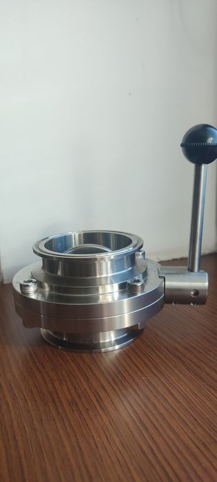 Кран кламповий,бабочка 3 дюйма