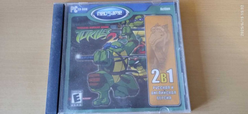 Игровые диски Черепашки-Ниндзя