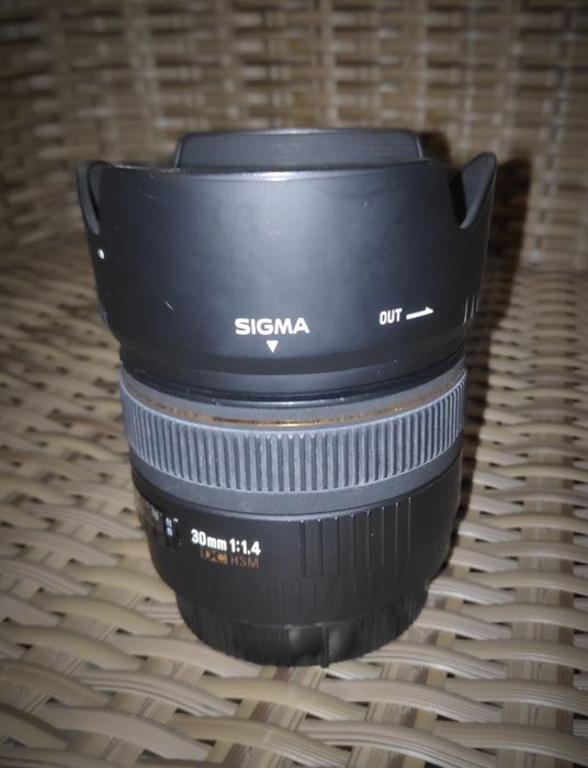 Sigma 30mm 1.4 para Canon