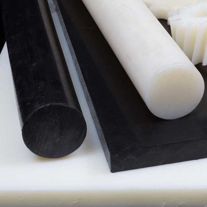 Капролон (поліамід-6) листи та стрижні, фторопласт, текстоліт