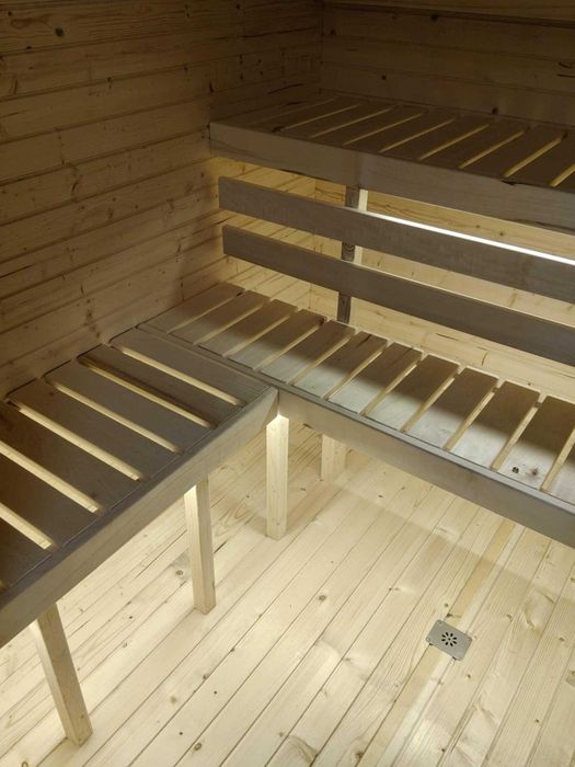 sauna ogrodowa quadro 2,35