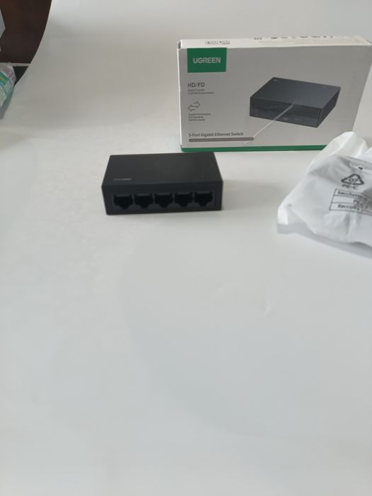 Ugreen łan switch 5 portowy przełącznik sieciowy nowy