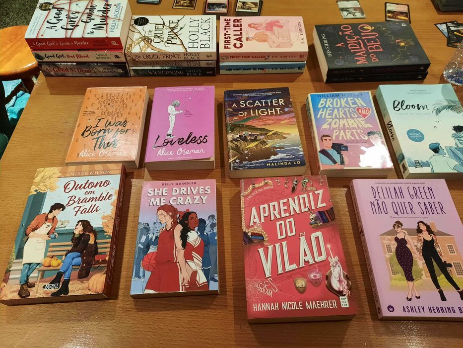 Livros de Romance em Inglês e Português