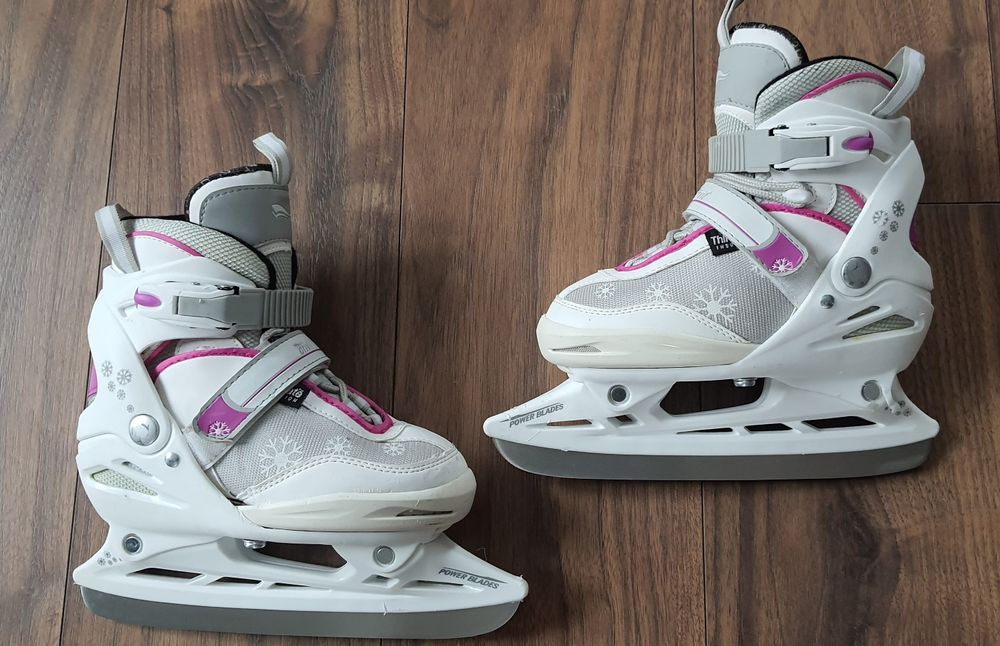 Łyżwy hokejowe regulowane  od 33 do 36