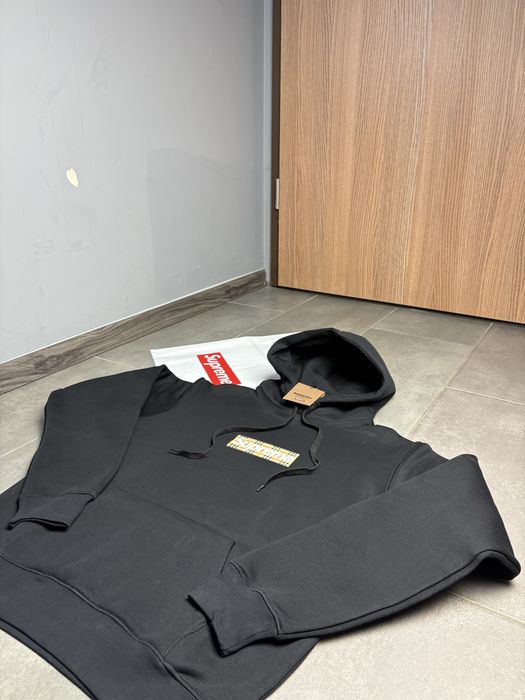 Supreme Black Hoodie (Bluza)