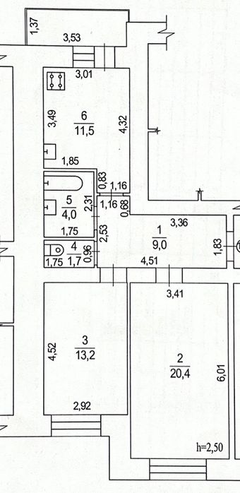 Продаж 2-во кімнатна, Сади, Нікітченка