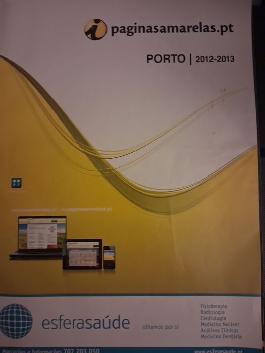 Listas  telefónicas Páginas Amarelas do Porto e Sul do Douro