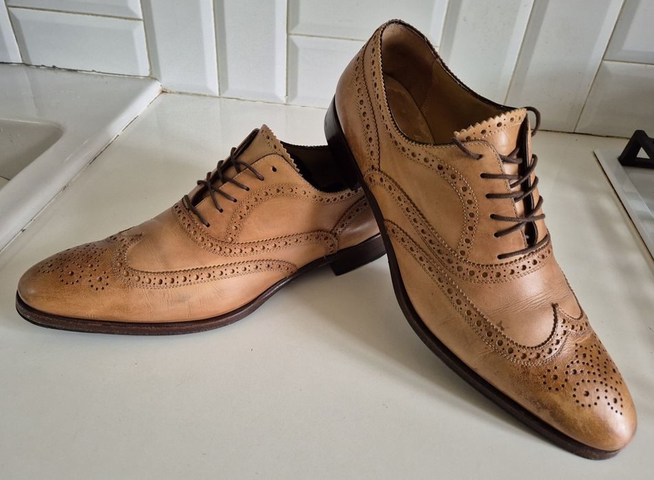 2200 zł w salonie PATRICK HELLMANN roz. 46.5 skóra naturalna w całości