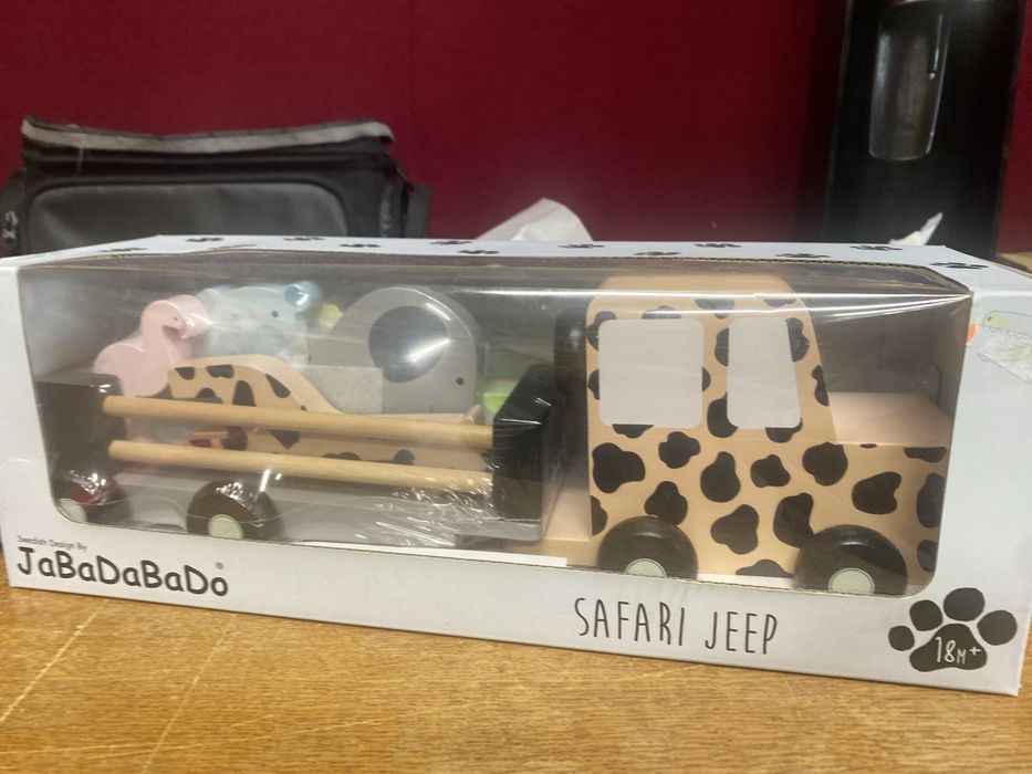 Jeep drewniany safari jabadabado