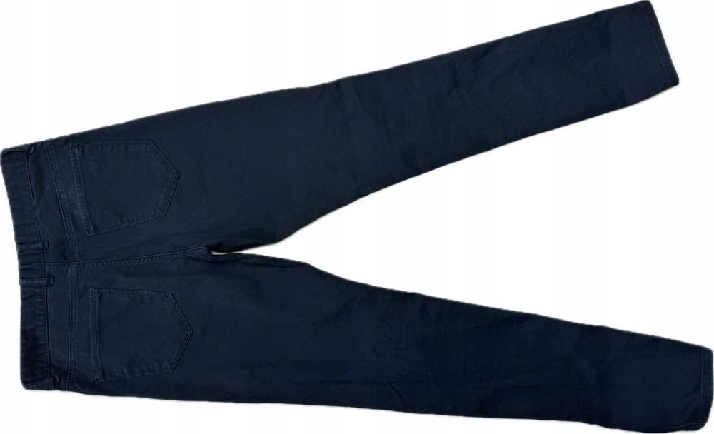 LEGER JUSTIN black W31 L33 PAS 80 spodnie męskie proste stretch