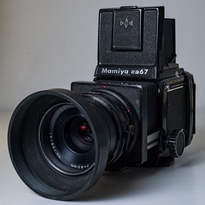 Mamiya RB67 Pro + Sekor 90mm f/3.8 + 2x Portra 400 | Zestaw