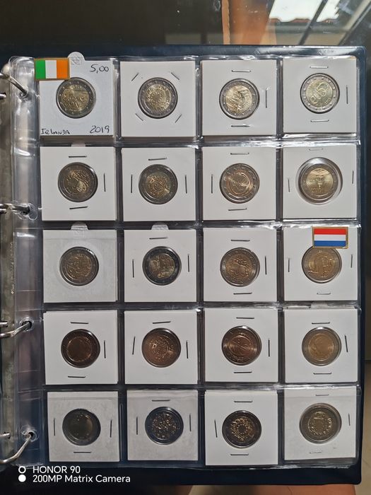 2€ Moedas UNC - Rolos