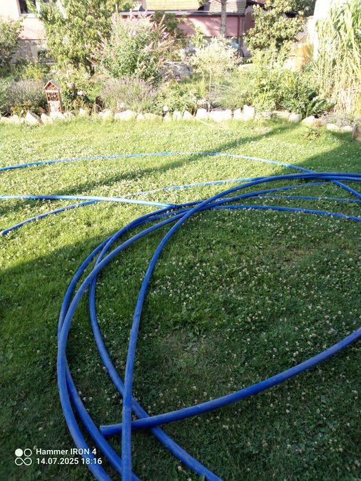 Rura niebieska do wody