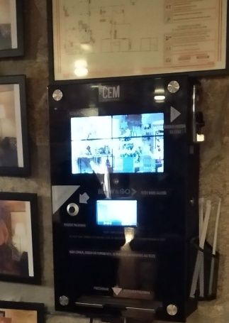 Consola Medidor Taxa Alcool