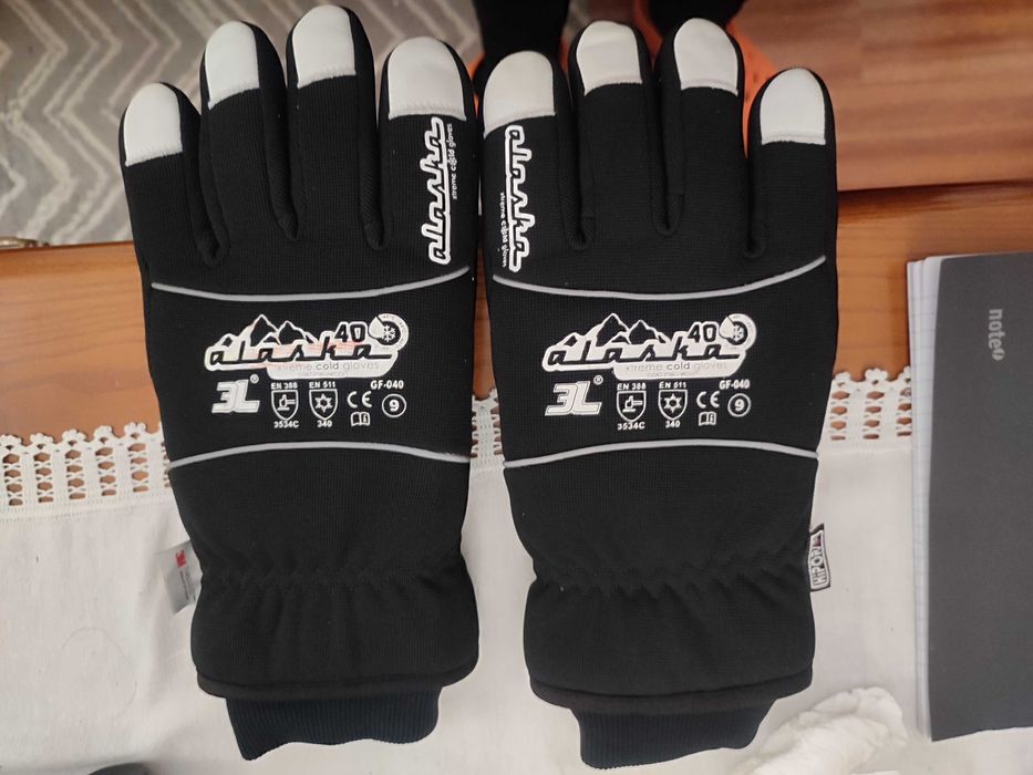 Luvas para clima extremamente frio