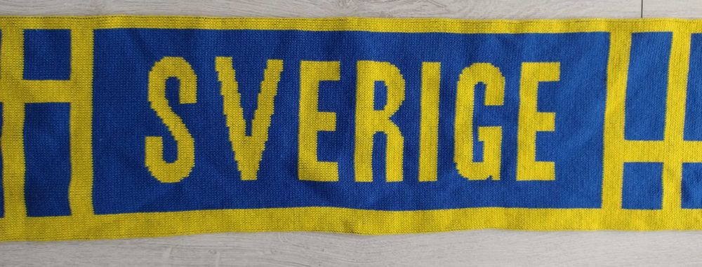 Szalik kibica reprezentacja Szwecja "Sverige"