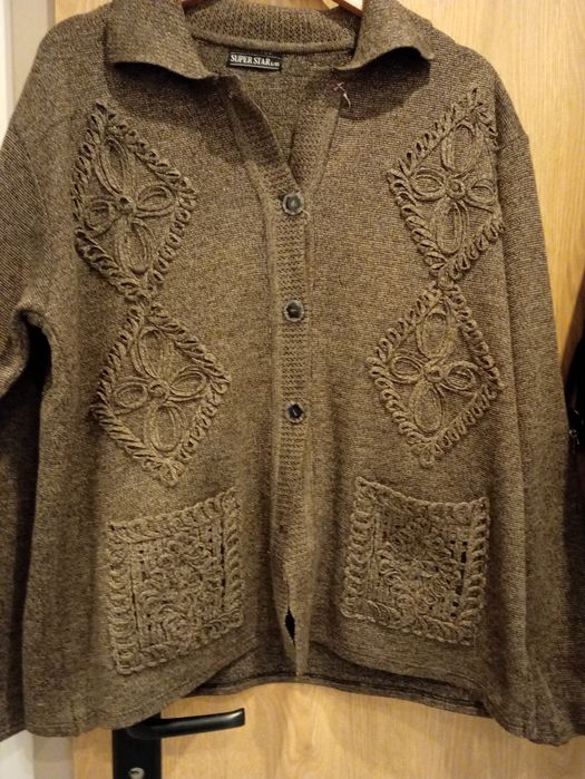 Oddam Za Darmo Sweter Brązowy L
