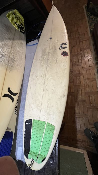 Prancha Surf Cabianca DFK 6'0" Epóxi Custom — Válvula Respiro (Muito Rara)