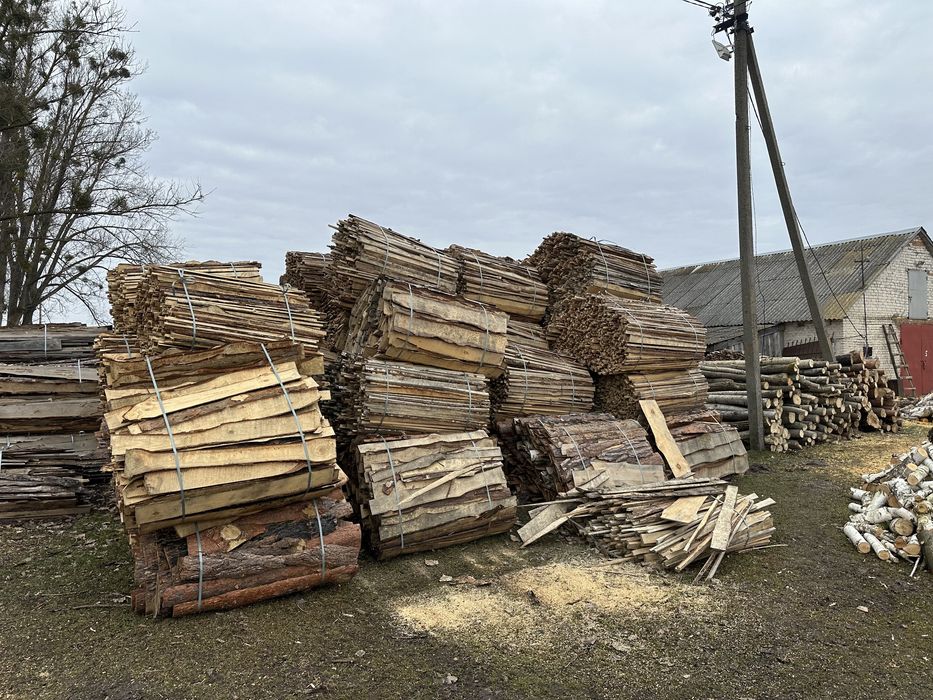 Дрова обрізки береза вільха сосна дуб граб ясен
