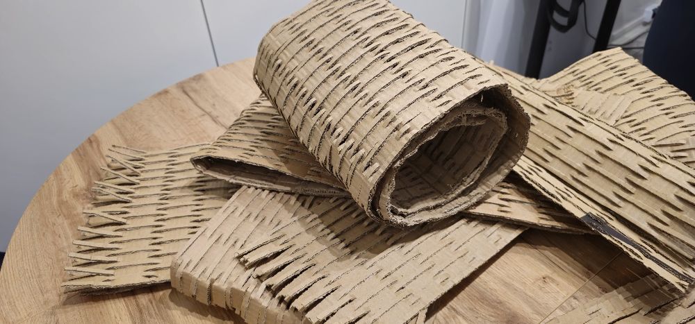 Wypełnienie EKO tekturowe, wypełniacz