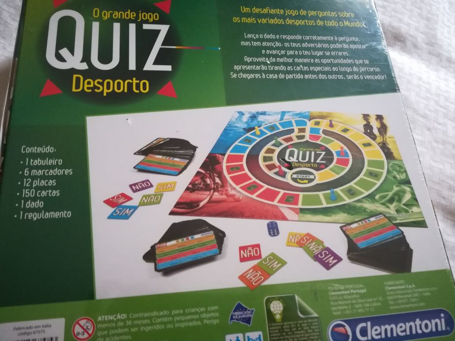 O Grande Quiz Desporto - novo e selado