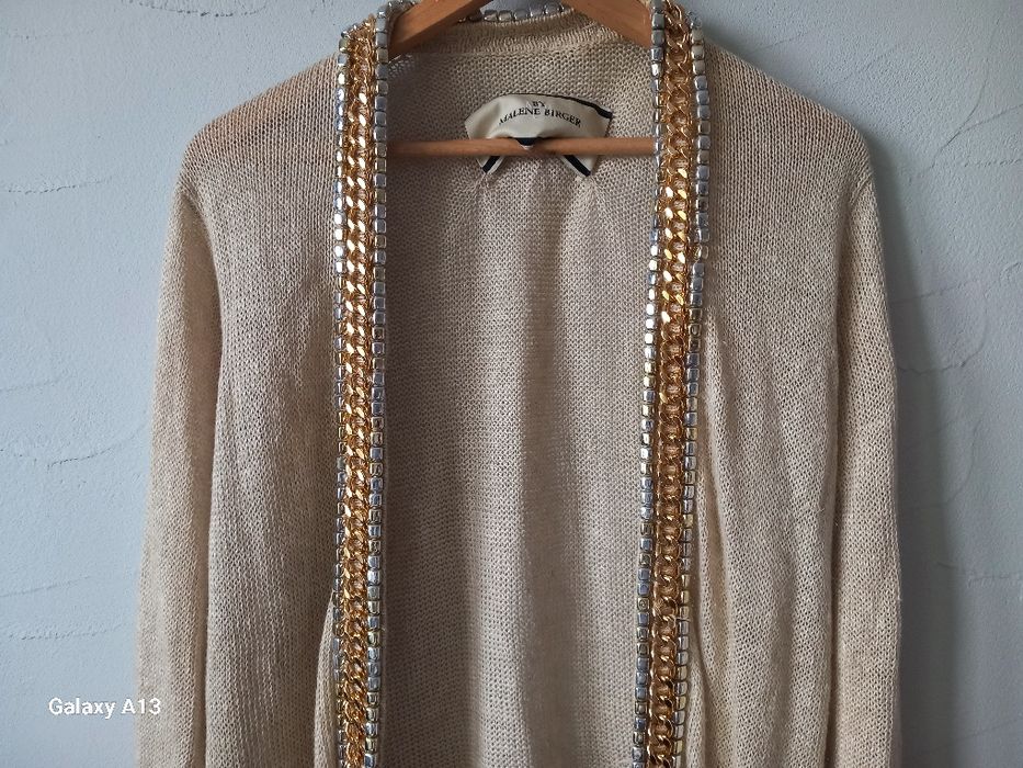 By Malene Birger kardigan lniany xl