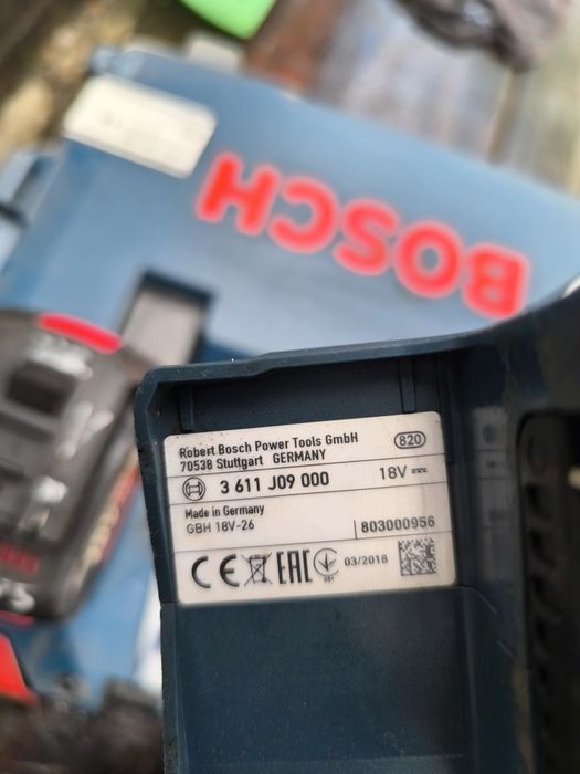 Перфоратор Bosch gbh 18 v-26 бу