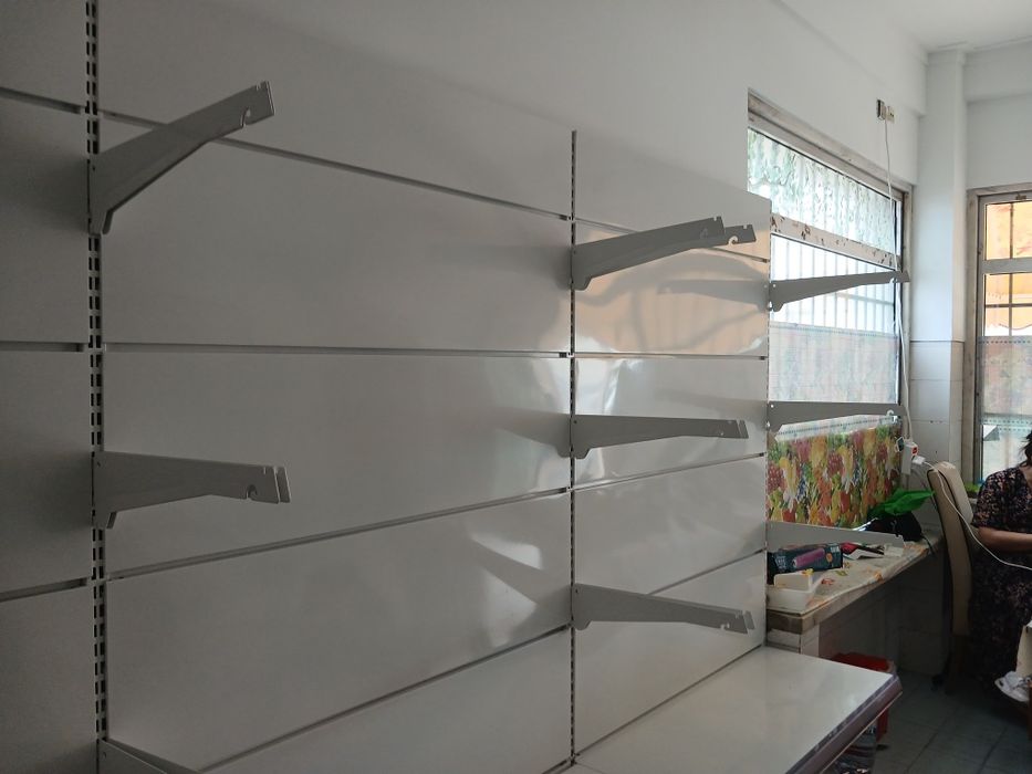 Estante metalica  para supermercado,merceria,prateleira.