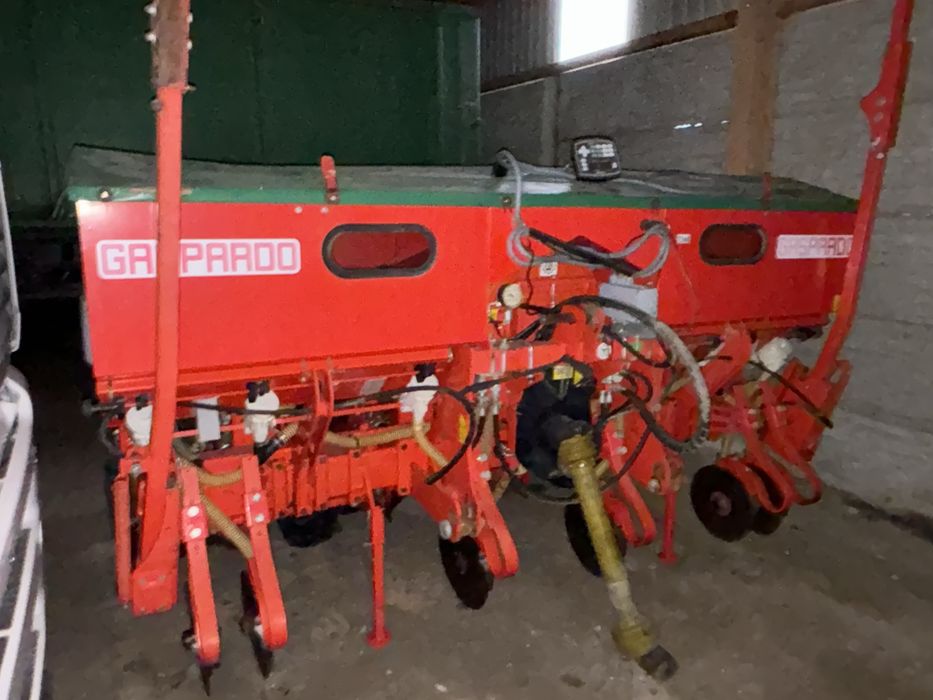 Siewnik gaspardo 6 rzędów talerzowy do kukurydzy