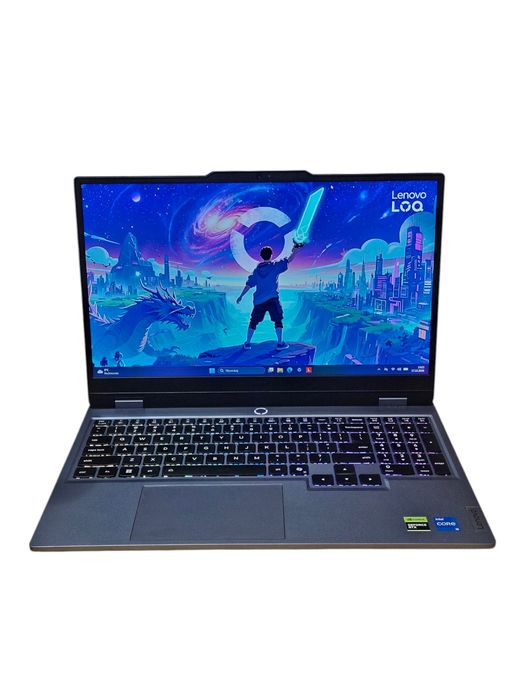 Gwarancja 04.2028r GAMINGOWY Laptop Lenovo LOQ RTX 5050 8GB i5 13450HX 16 GB RAM 512GB SSD, dowód zakupu, matryca 144hz