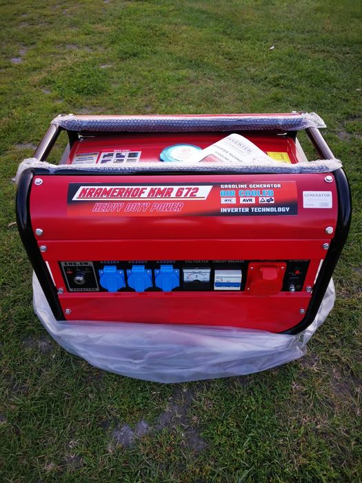 ケンタページ Generator prądotwórczy Kramerhoff KMR 672 agregat Dłoń • OLX.pl