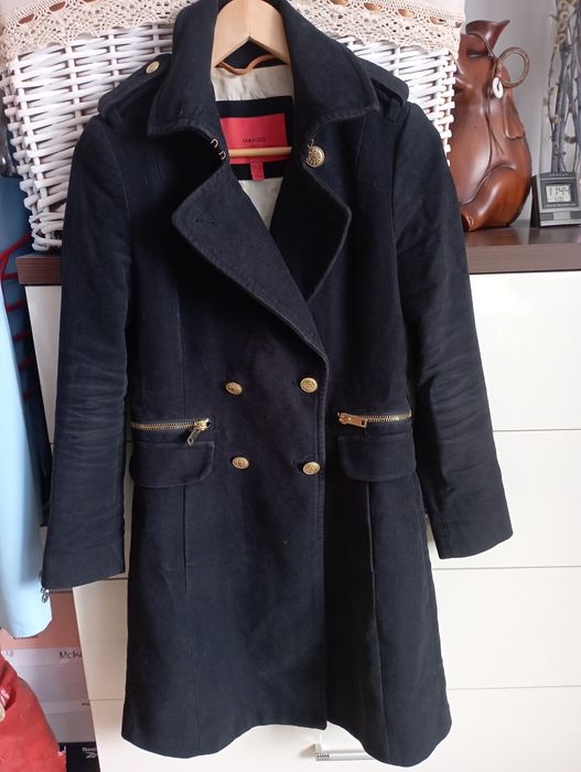 Elegancki płaszcz Mango Suit