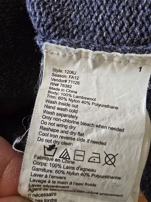 Timberland sweter r.M wełna jagnięca