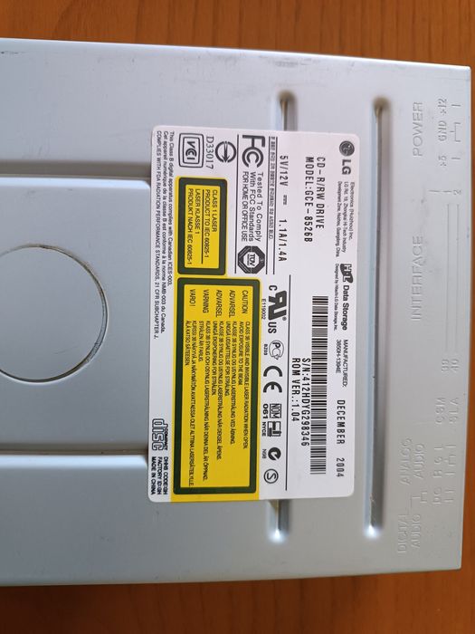 Gravador CD LG GCE-8526B