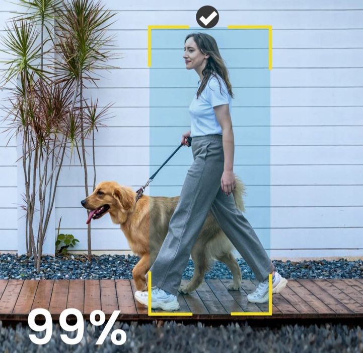 Kamera Zewnętrzna WiFi IP 3MP 2K 10400mAh Bateria