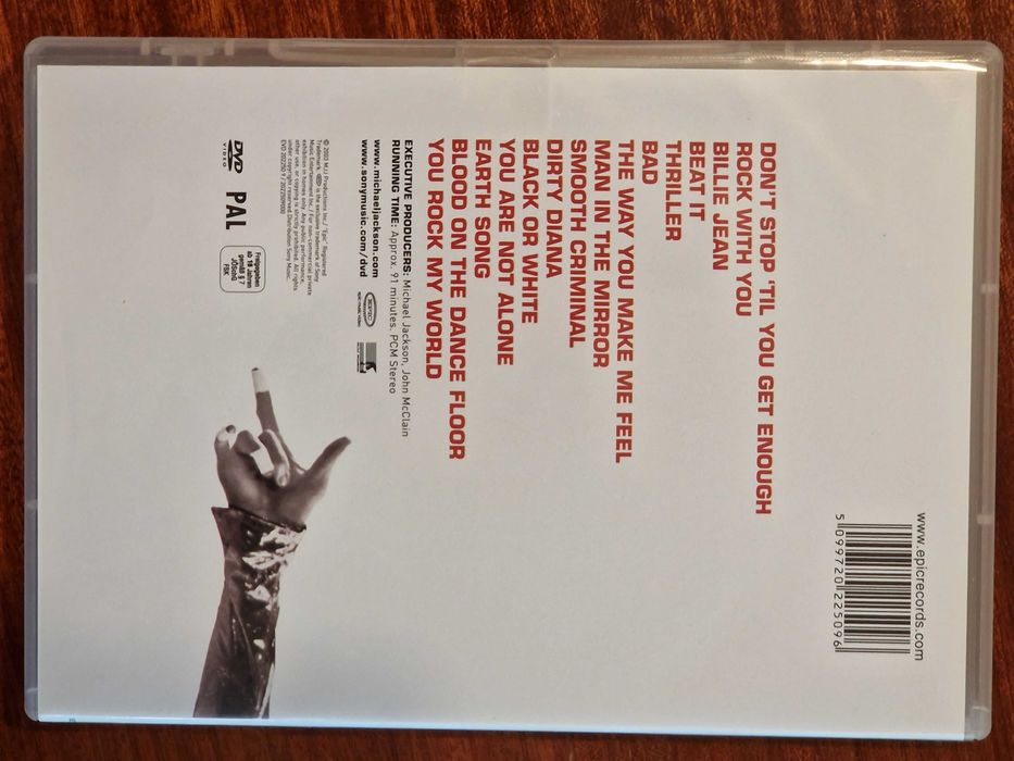 Michael Jackson Music DVD64738939456770122