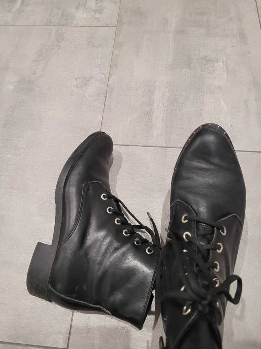 Damskie buty skórzane RYŁKO