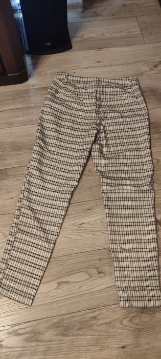 Spodnie damskie krata