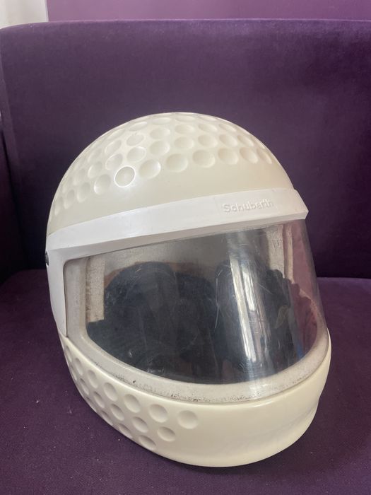Kask Vintage SCHUBERTH Speed 84 Piłka Golfowa Retro Klasyk PRL Klasyczny