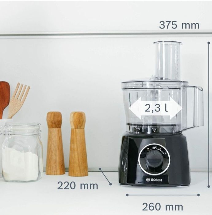 NOVO - BOSCH Robot de cozinha MultiTalent3, Processador de alimentos