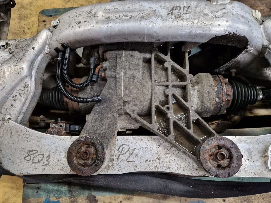 Eixo traseiro usado diferencial HALDEX VW GOLF V 5 R32 3.2 V6 AUDI A3