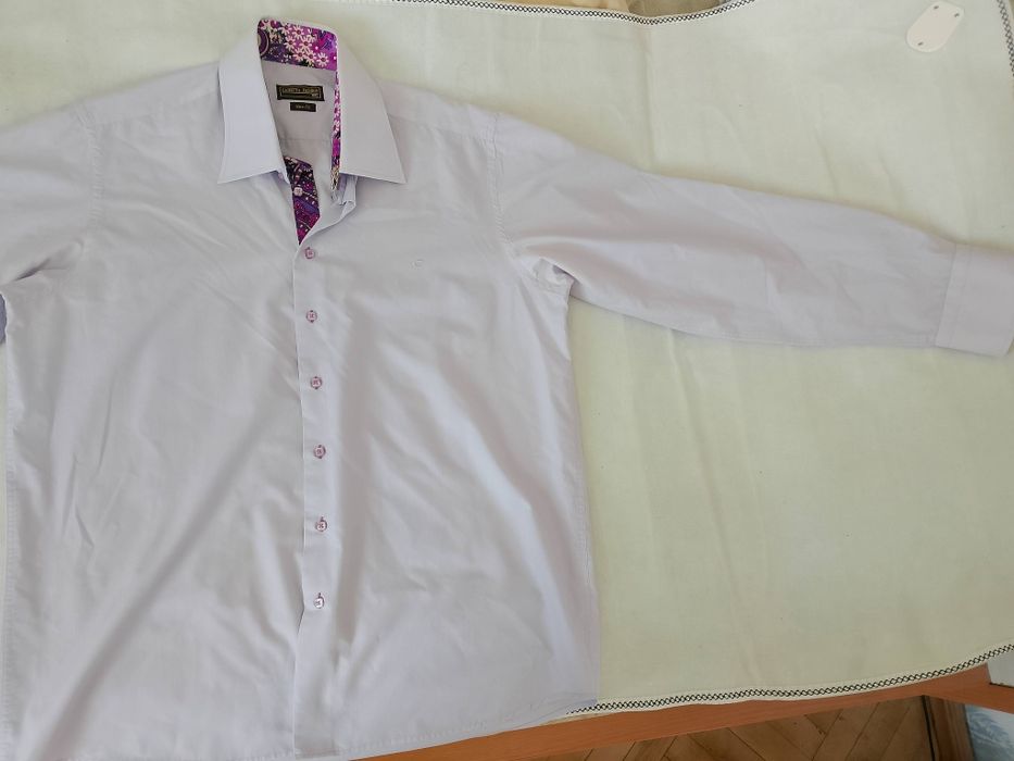 Caretta fashion XXL slim fit чоловіча сорочка